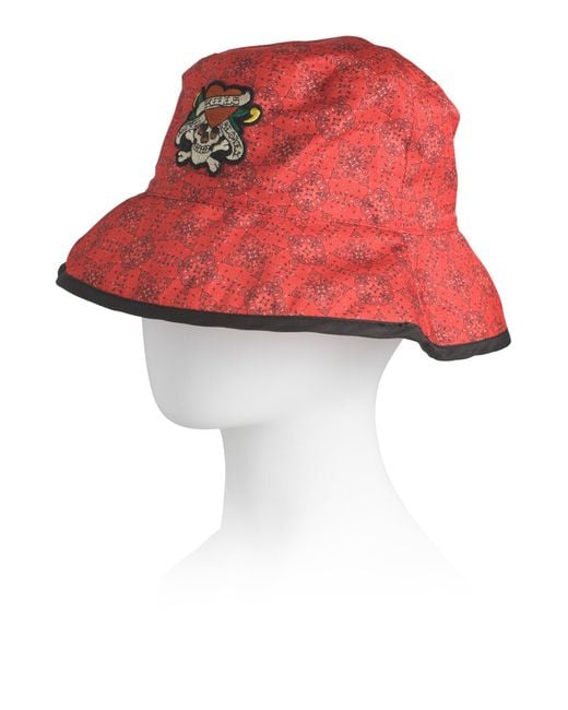 MARSHALLS Bucket Hat With Embroidered Patch For