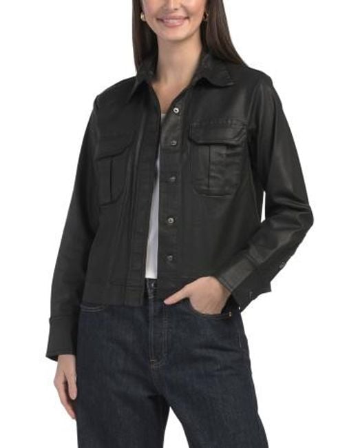 MARSHALLS Black Remy Jacket With Patch Pockets For