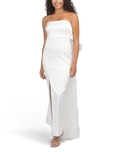marshalls white dress Women's Sleeveless 3D Floral Shift Mini For This Dress Runs Small Marshalls Always And Forever Bow