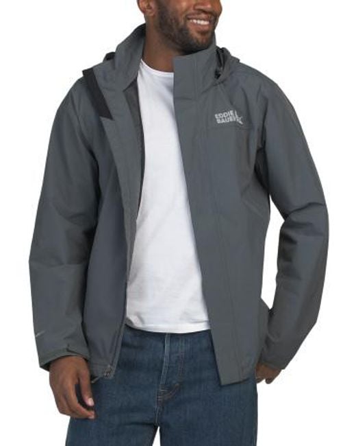MARSHALLS Gray Mr Packable Rainfoil Jacket