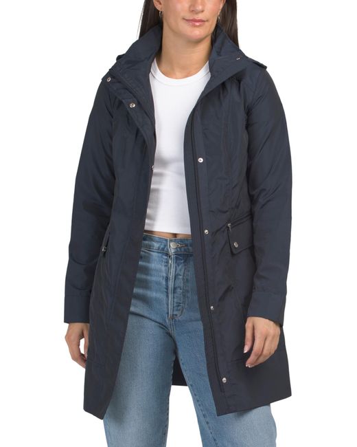 MARSHALLS Blue Packable Raincoat For