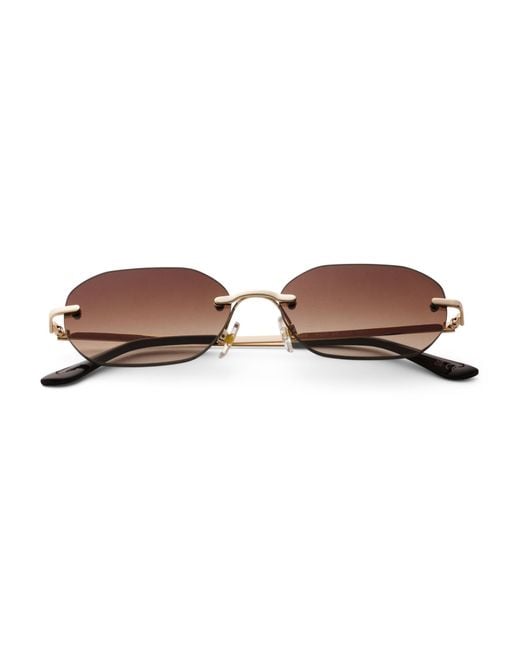 MARSHALLS Brown Round Sunglasses For