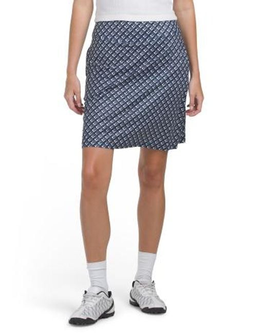 MARSHALLS Blue Printed Nice Skort For