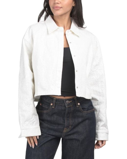 MARSHALLS White Marion Jacket For