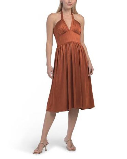brown dress marshalls Women's Midi Dresses | Lace, Ruched, Casual & More