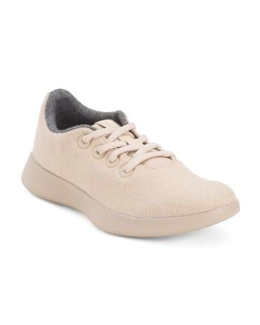MARSHALLS White Wool Runner Sneakers For for men