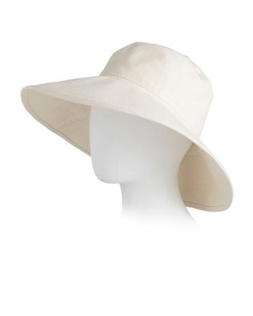 MARSHALLS White Medium Brim Bucket Hat For
