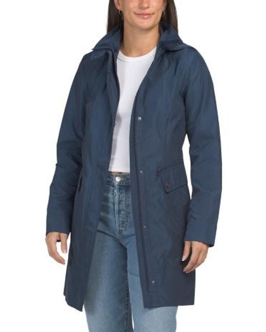 MARSHALLS Blue Packable Raincoat For