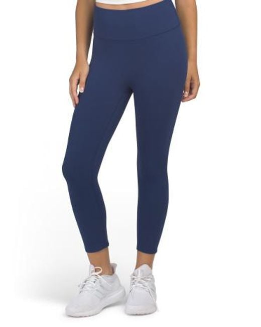 MARSHALLS Blue Soft Touch Capris For