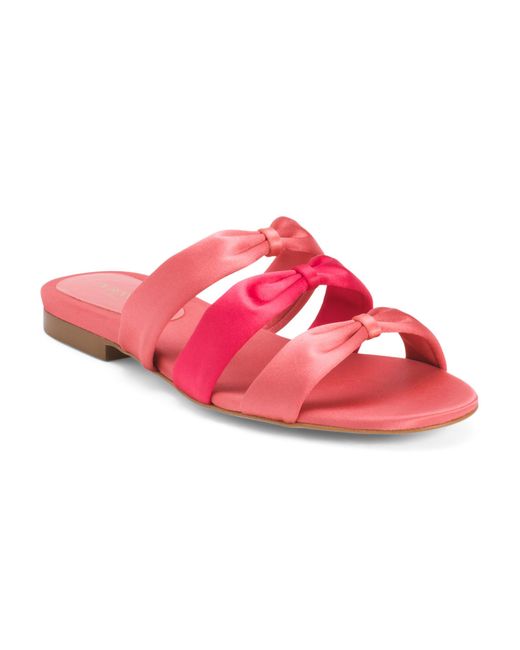 MARSHALLS Pink Jayla Flat Sandals For