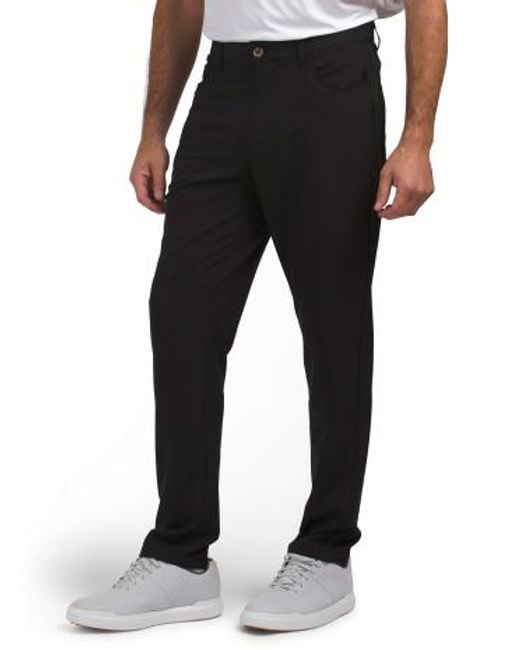 MARSHALLS Black Performance Pants For for men