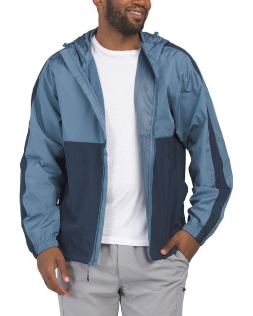 MARSHALLS Blue Hypertech Packable Jacket