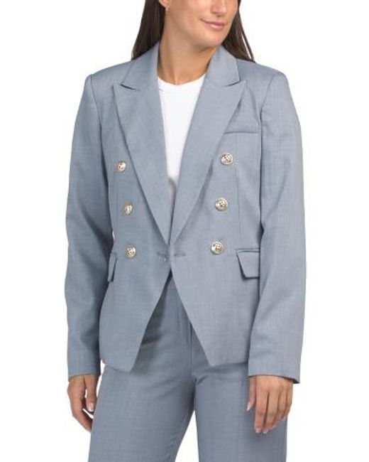 MARSHALLS Blue Blazer Jacket For