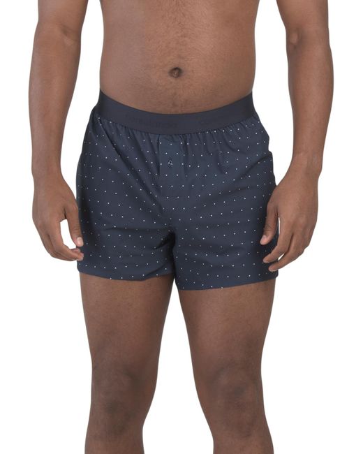 MARSHALLS Blue Micro Tech Boxers For for men