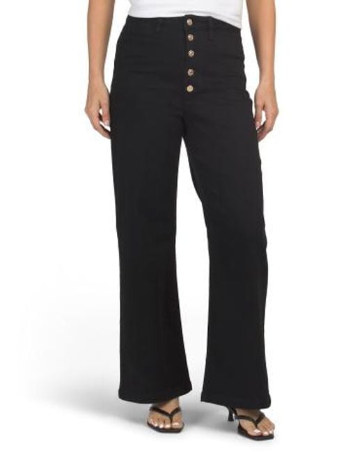 MARSHALLS Black Sailor Pants For