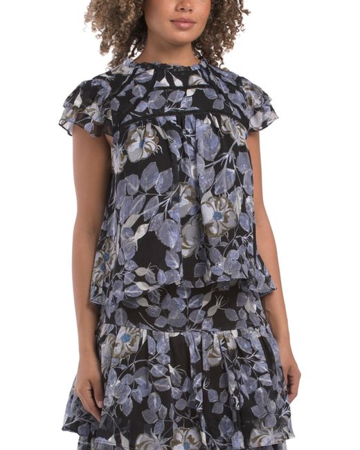 MARSHALLS Black Maya Top For