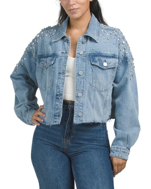 MARSHALLS Blue Bling Out Jacket For