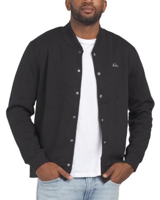 MARSHALLS Black Varsity Jacket For for men