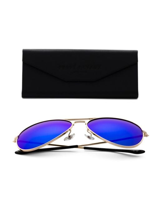 MARSHALLS Black 61Mm Commando 2 Designer Sunglasses