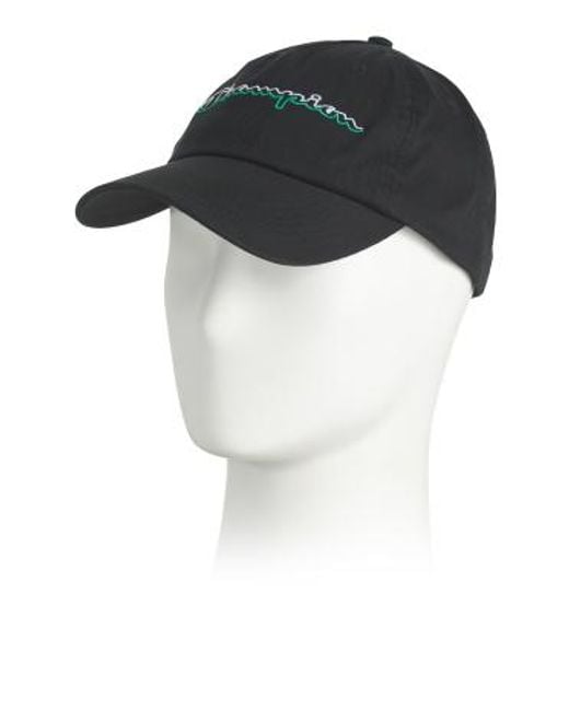MARSHALLS Black Split Script Dad Adjustable Cap For for men