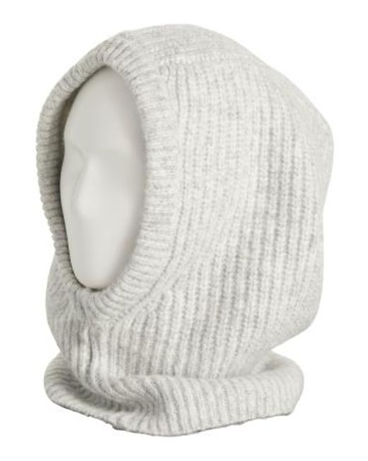 MARSHALLS White Knit Balaclava