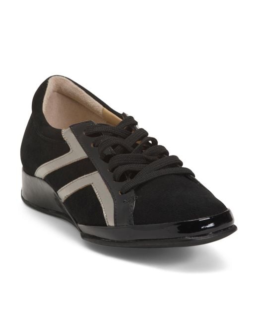 MARSHALLS Black Suede Ecco Sneakers For