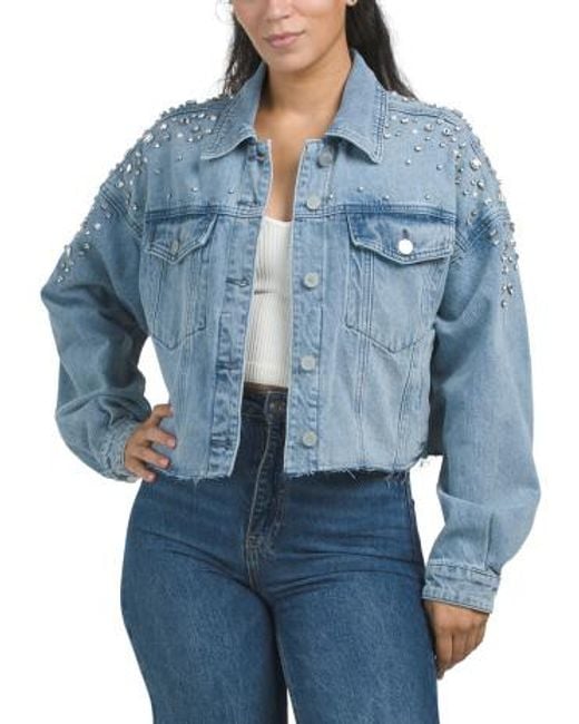 MARSHALLS Blue Bling Out Jacket For
