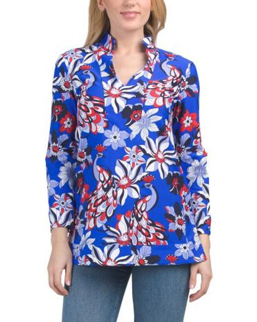 MARSHALLS Blue Chris Top For