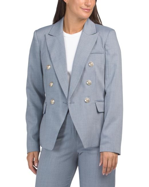 MARSHALLS Blue Blazer Jacket For