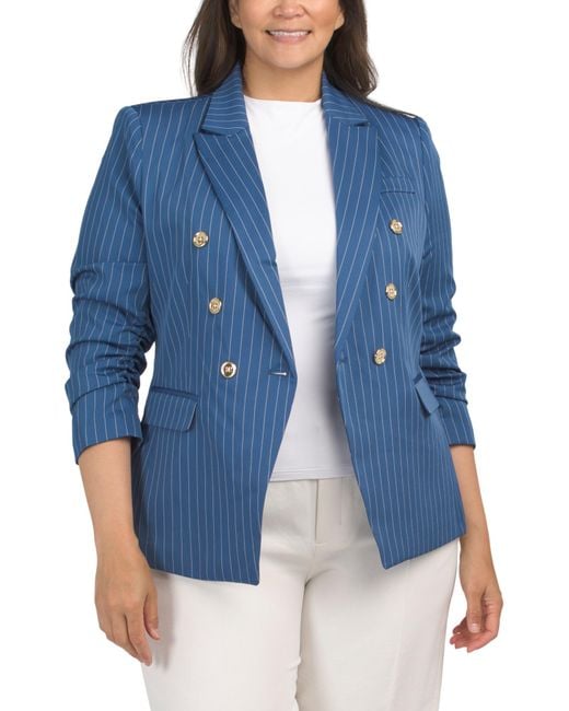 MARSHALLS Blue Blazer Jacket For
