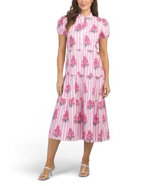 marshalls pink floral dress Dresses - Pink