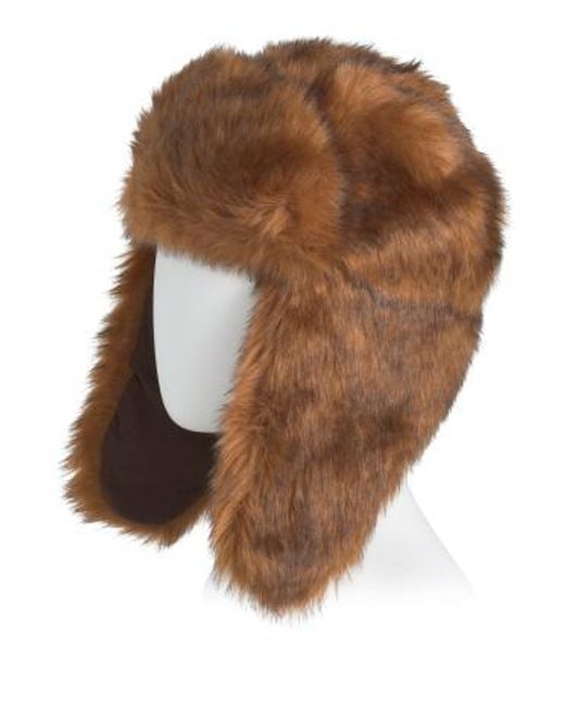 MARSHALLS Brown Wright Hat For