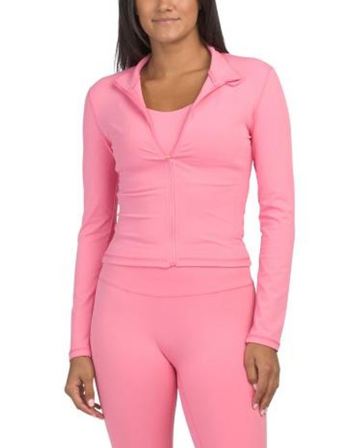 MARSHALLS Pink Butter Soft Jacket For