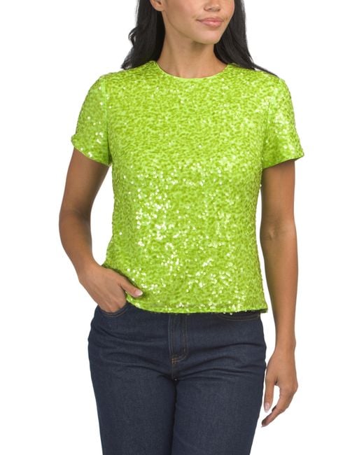 MARSHALLS Green Veronica Top For