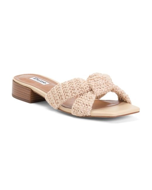 MARSHALLS Pink Laize Sandals For