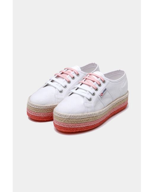 espadrille flatform trainers