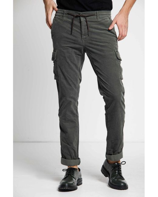Mason's Chile Jogger Man Cargo Pants In Corduroy Extra Slim for Men | Lyst