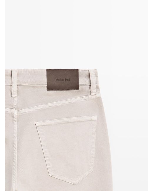 MASSIMO DUTTI Multicolor Tapered Fit Jeans for men