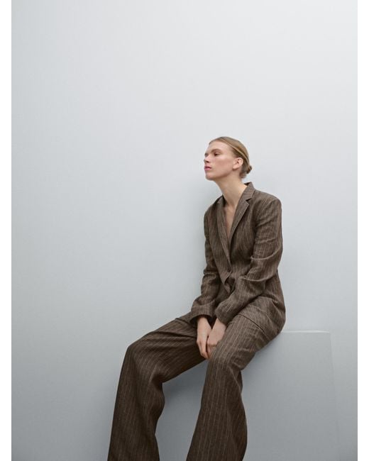 Leboncoin Pantalon Femme Massimo Dutti Jolie Ensemble Tailleur