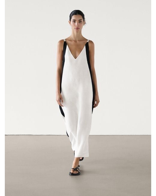 ★Massimo Dutti★ 100% Linen Midi Dress 06633586300-o7.jpg?ts=