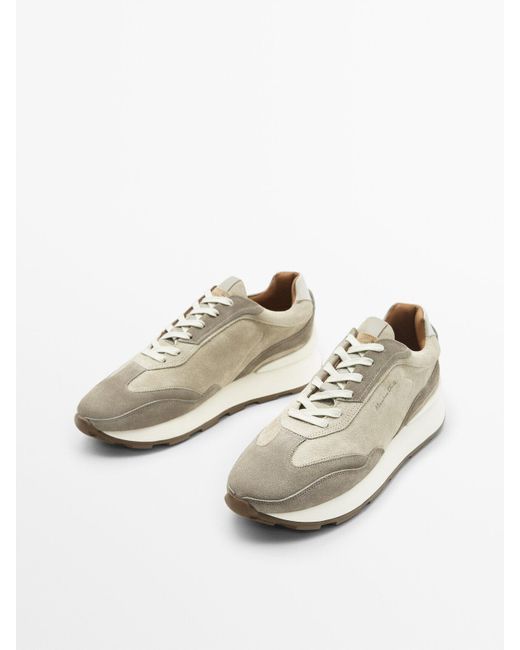 MASSIMO DUTTI Premium Contrast Split 
