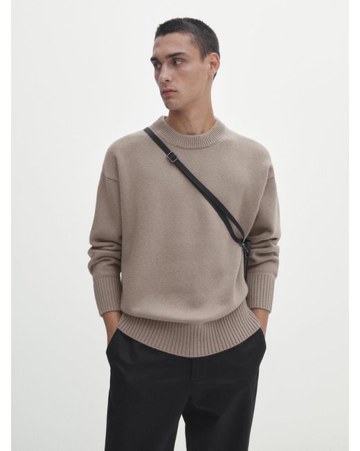 boxy fit sweater