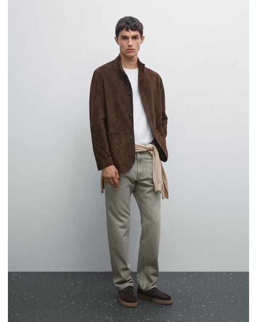 regular fit jeans massimo dutti hombre