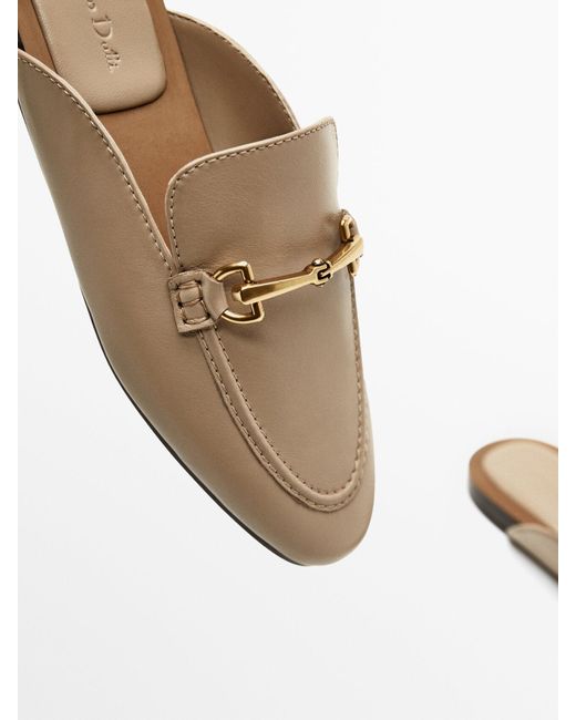 Massimo dutti mules sale
