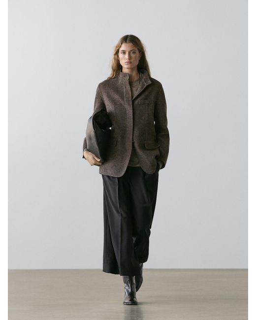 Cappotto di MASSIMO DUTTI in Brown