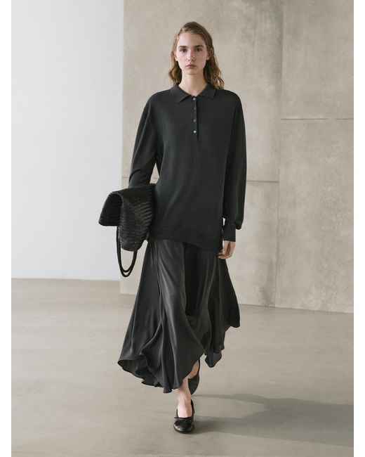 Vestito Polo di MASSIMO DUTTI in Black