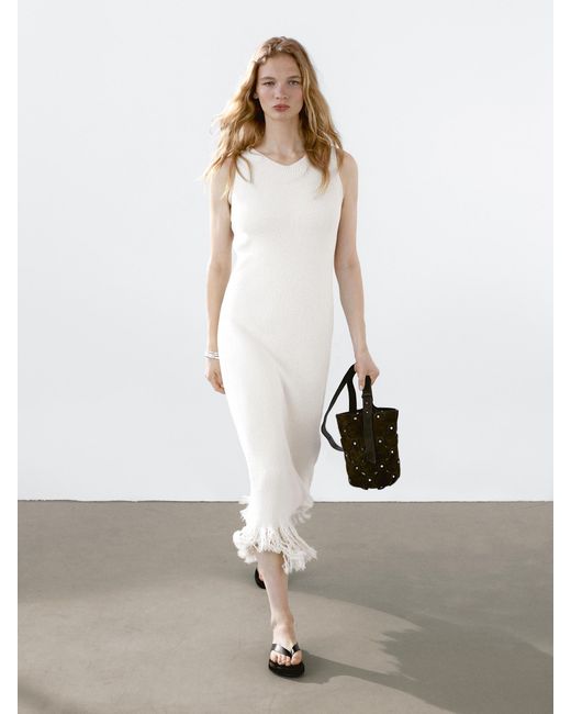 metallic knit beach dress Metallic Knit Mini Dress