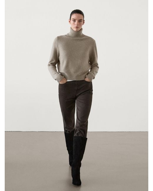 Massimo dutti cashmere sweater best sale