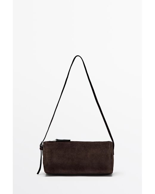 Borsa A Tracolla di MASSIMO DUTTI in Brown