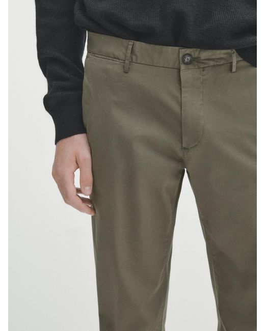 MassimoDutti♪COTTON CHINOS pbsolucionesenembalajes.com.py